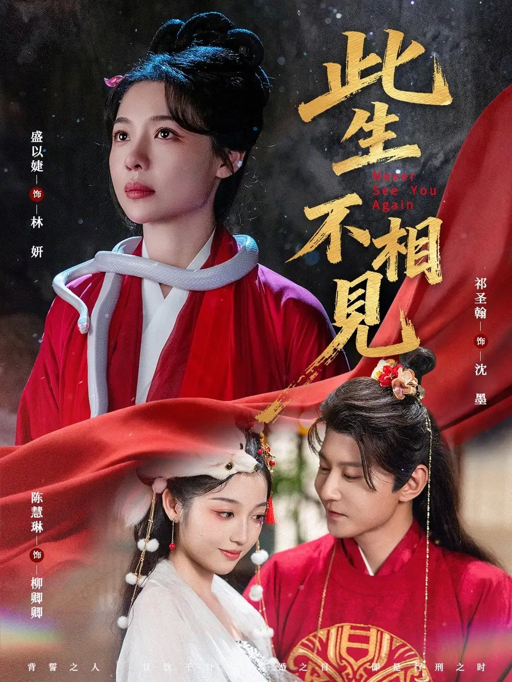 此生不相见(84集)盛以婕&祁圣翰高清海报图片 此生不相见(84集)盛以婕&祁圣翰海报