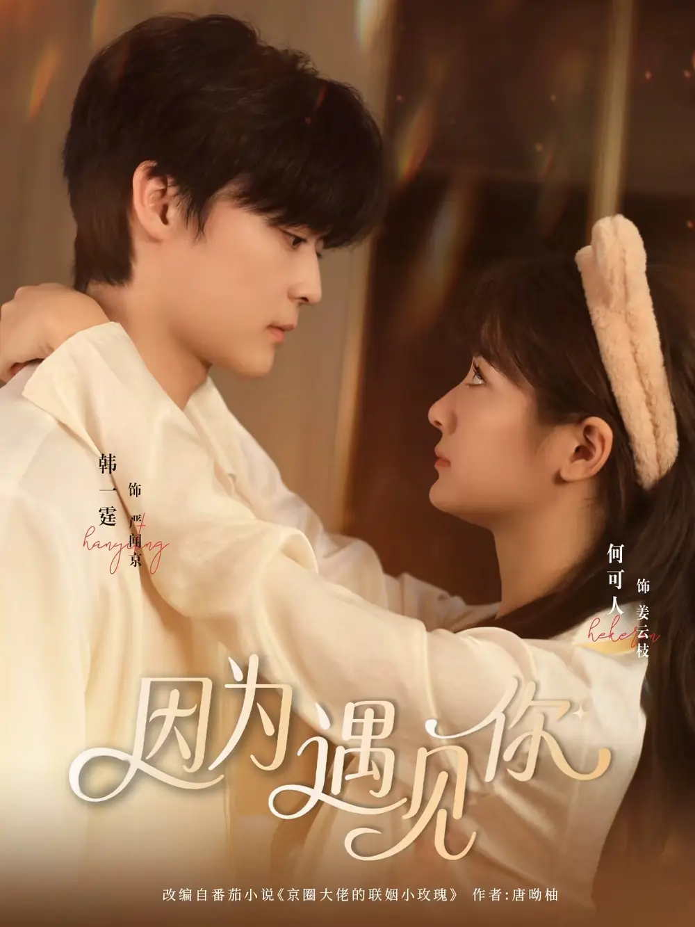 因为遇见你(79集)韩一霆&何可人高清海报图片 因为遇见你(79集)韩一霆&何可人海报